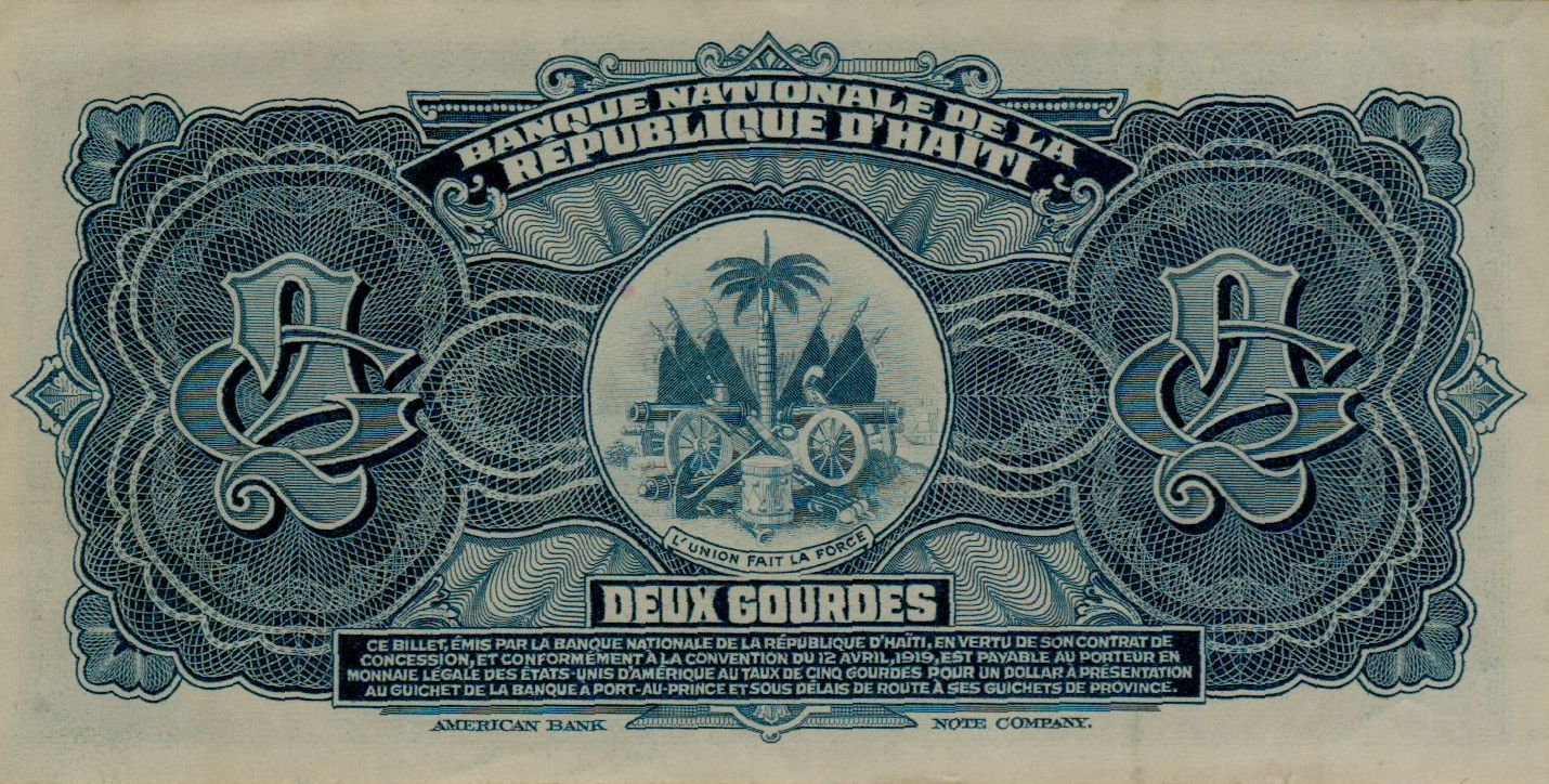 Haiti 2 1971 UNC P-201